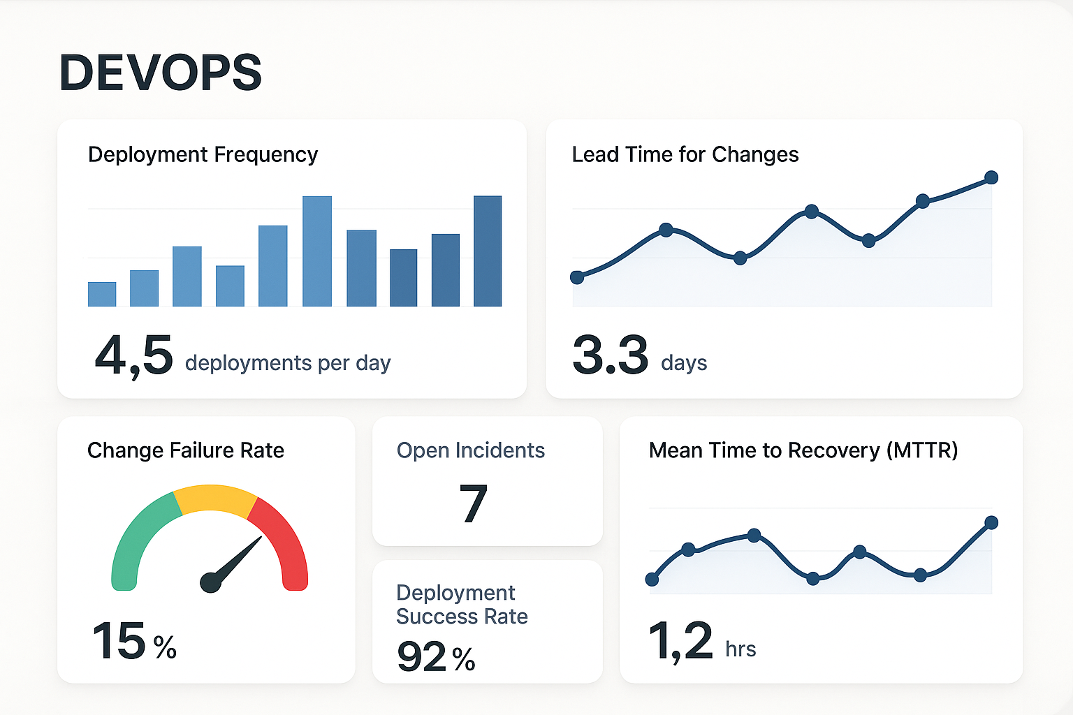 DevOps process user interface