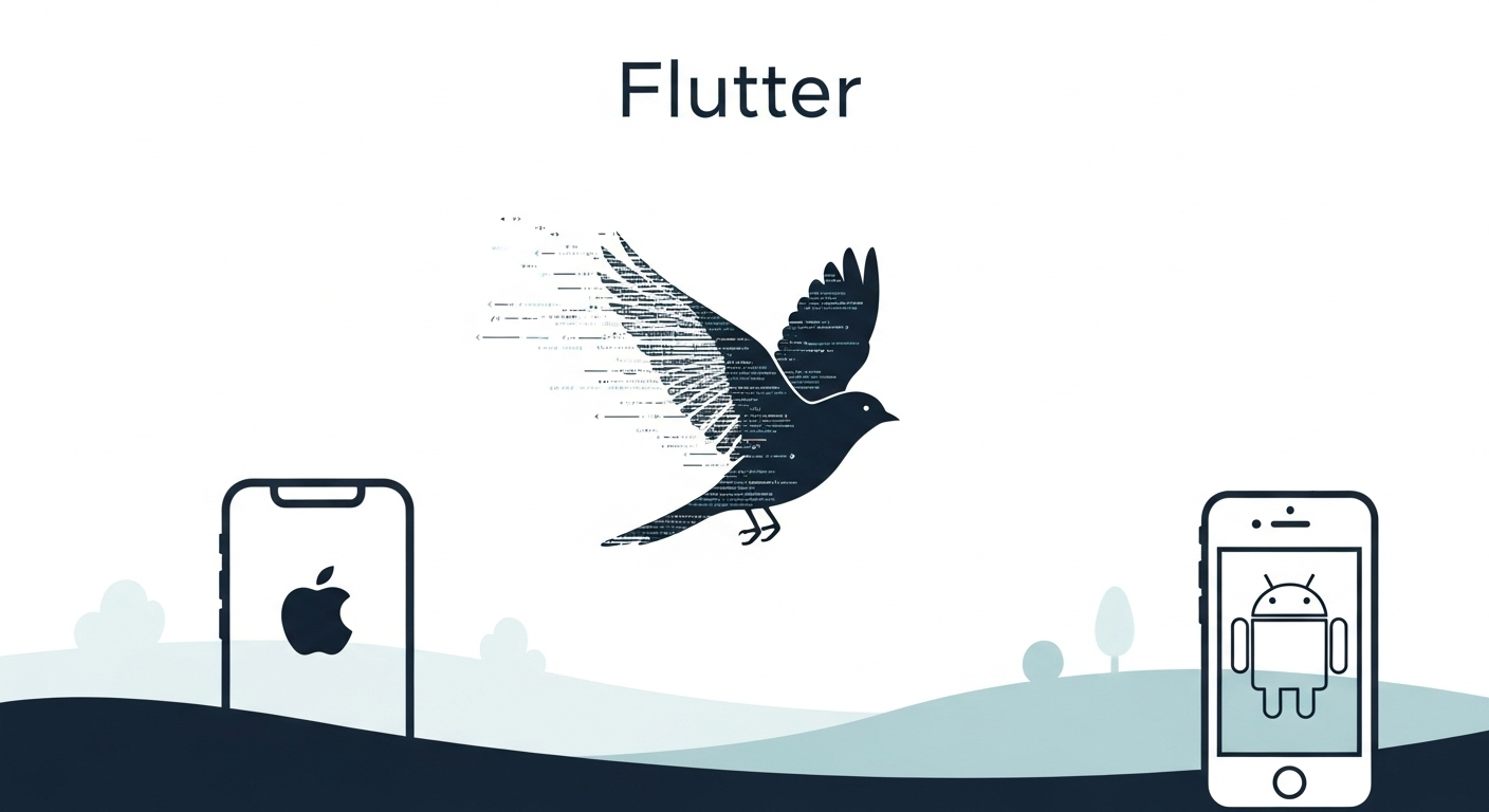 Flutter UI build: code, `http`, widget.