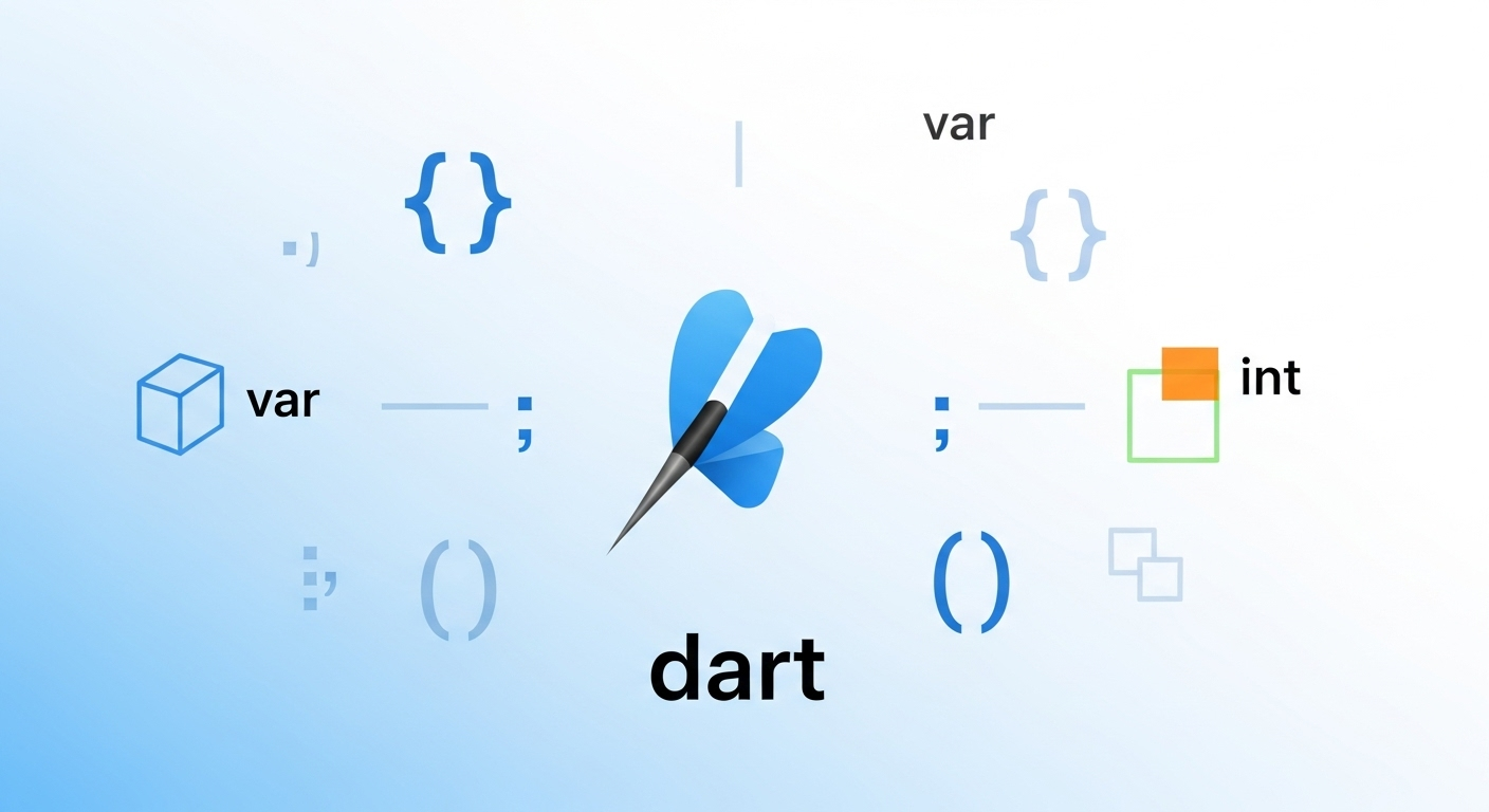 Flutter app illustration